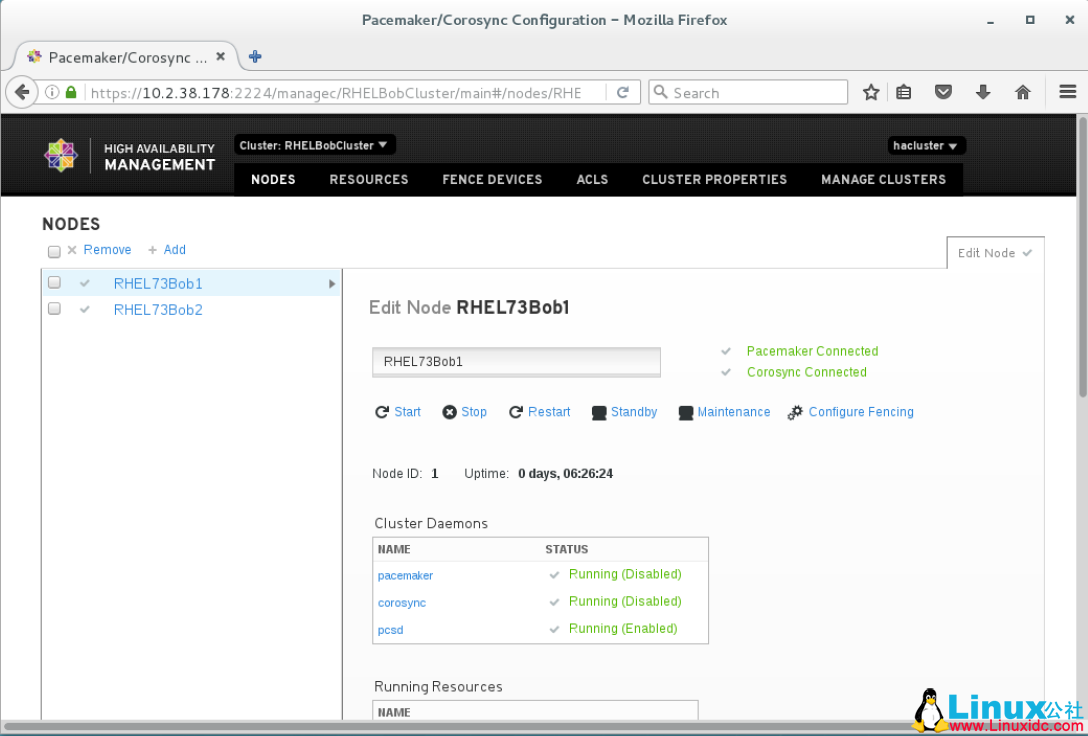 Red Hat Enterprise Linux 上为 SQL Server 配置共享磁盘集群
