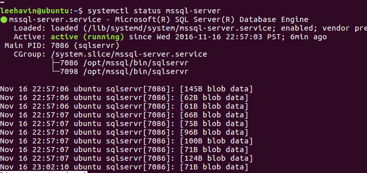 MSSQL Server on Linux - Linux 下安装测试 MSSQL Server
