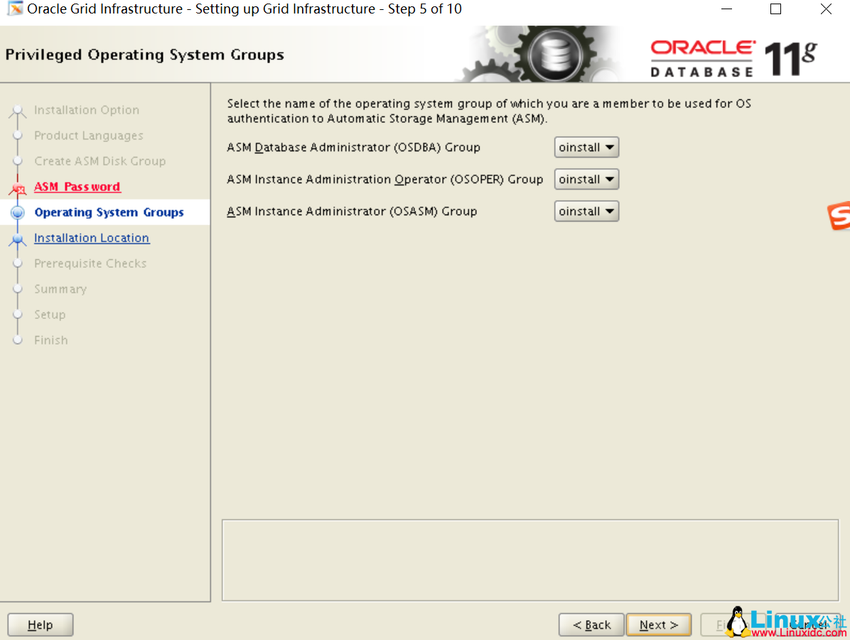 Oracle 11g Grid for Linux 安装指南 Oracle 11g Grid for Linux 安装指南