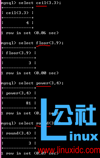 MySQL 的运算符与常用函数 MySQL 的运算符与常用函数