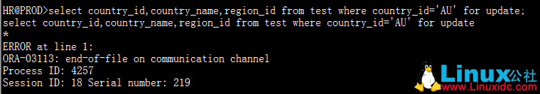 select for update 语句造成 ORA-00060 deadlock 死锁问题分析