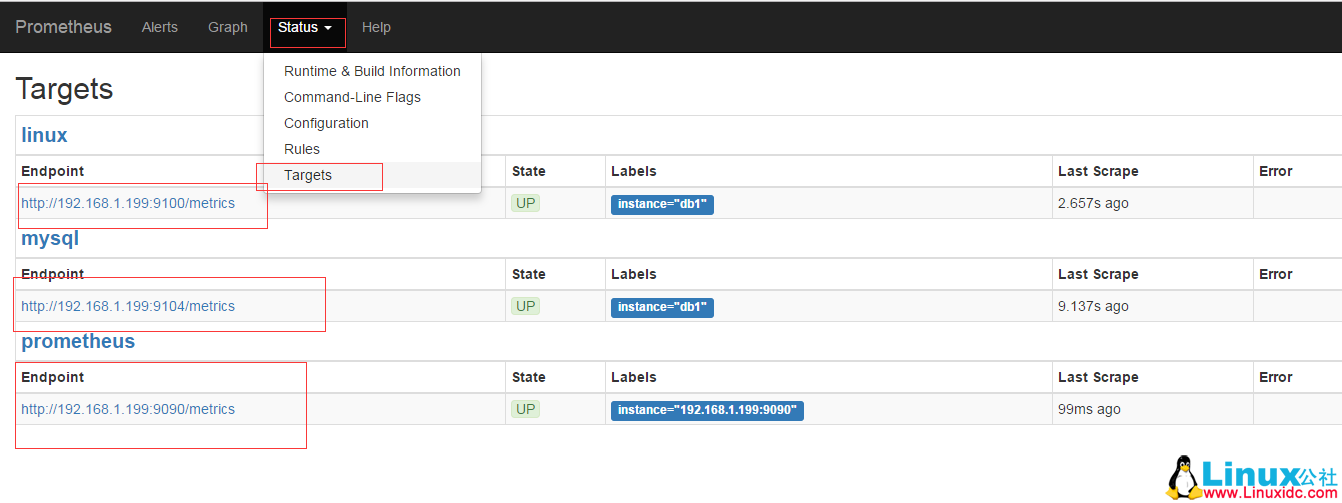 CentOS 7.2 下安装 Prometheus 和 Grafana 监控 MySQL 服务器性能 CentOS 7.2 下安装 Prometheus 和 Grafana 监控 MySQL 服务器性能
