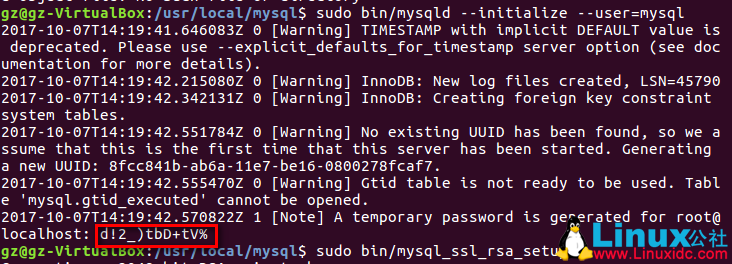 Linux 下 MySQL 的安装、配置、使用 Linux 下 MySQL 的安装、配置、使用
