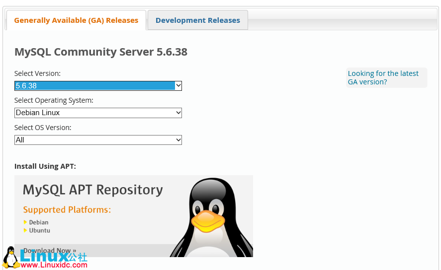 如何下载 MySQL 历史版本