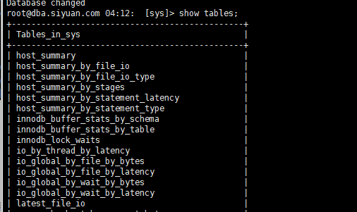 MySQL 8.0 四个默认数据库分析
