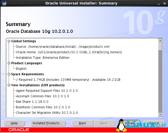 CentOS 6.6 安装 Oracle 10g 步骤 CentOS 6.6 安装 Oracle 10g 步骤