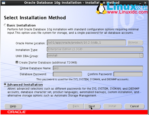 Red Hat Linux 6.4 安装 Oracle 10g 及问题解决