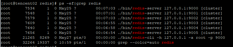 Redis 集群模式下的 redis-py-cluster 方式读写测试