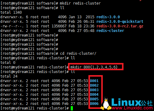 Linux 下 Redis 集群安装部署及使用详解
