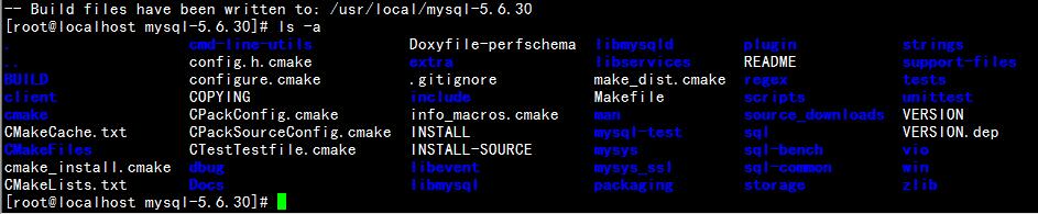 Linux 下源码安装 MySQL5.6.30