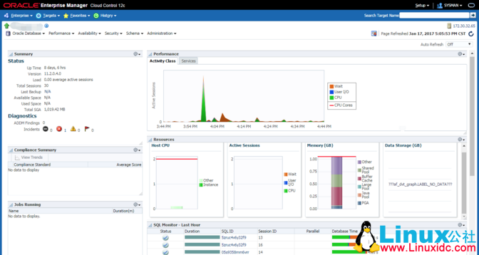 Oracle 12c Cloud Control 安装部署图文教程