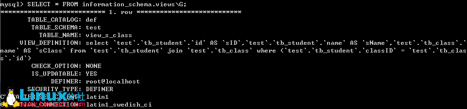 MySQL 视图的基本操作 MySQL 视图的基本操作