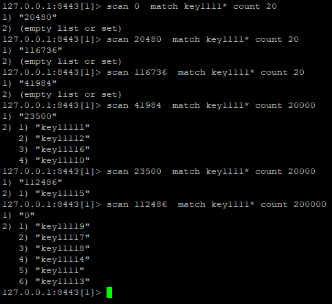 Redis 中 Scan 命令的使用