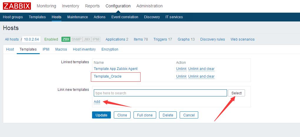 Zabbix 3.2.6 通过 Orabbix 监控 Oracle 数据库