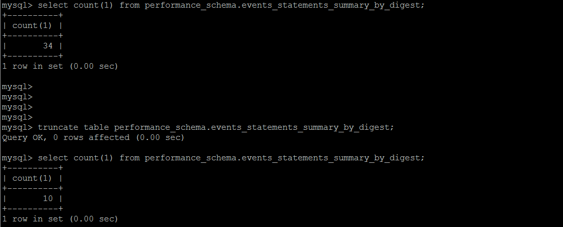 利用 MySQL 系统数据库做性能负载诊断