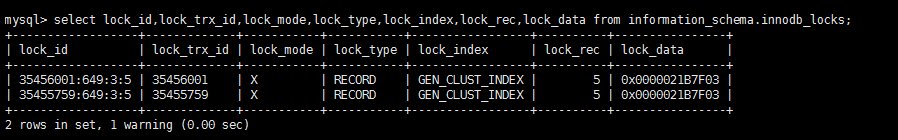 MySQL 锁机制和事务