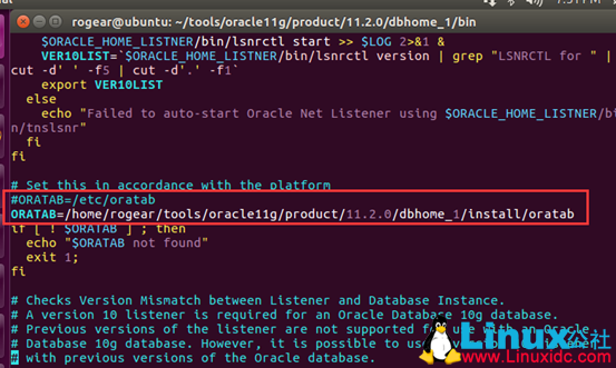 Linux 设置 Oracle 开机自启动
