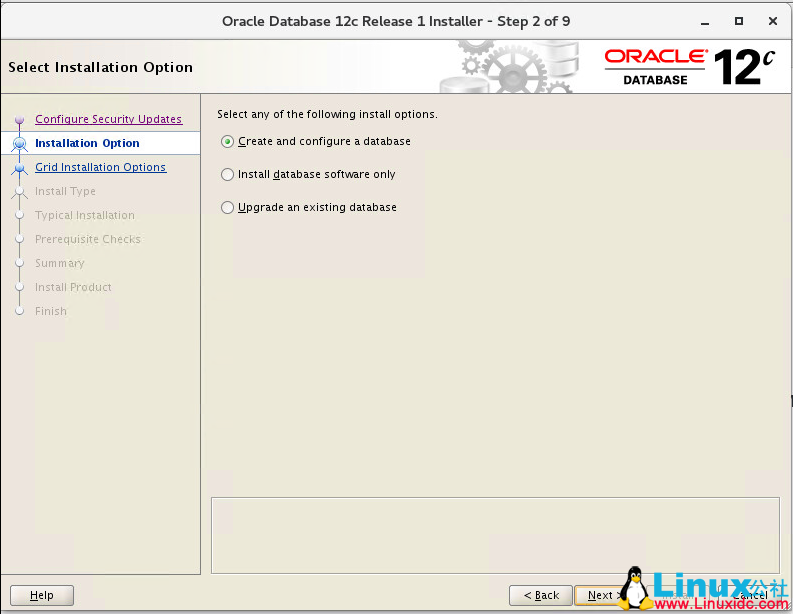 Oracle Linux 7.4 安装 Oracle 12C