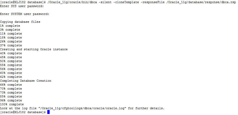 RedHat6.5 下使用应答文件安装 Oracle 11g 数据库