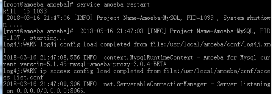 CentOS 7.4 下 MySQL+Amoeba 实现主从同步读写分离