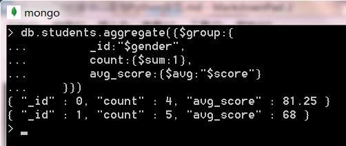 MongoDB 的聚合操作以及与 Python 的交互 MongoDB 的聚合操作以及与 Python 的交互