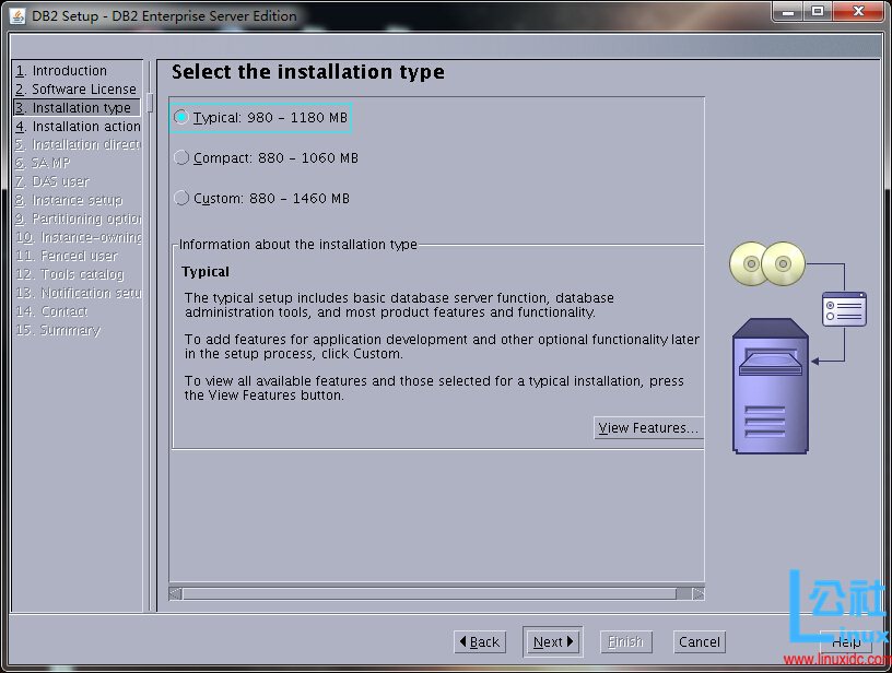RHEL5 下安装 DB2 V9.7 数据库