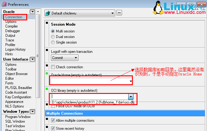 PL/SQL Developer 连接本地 Oracle 11g 64 位数据库和快捷键设置 PL/SQL Developer 连接本地 Oracle 11g 64 位数据库和快捷键设置