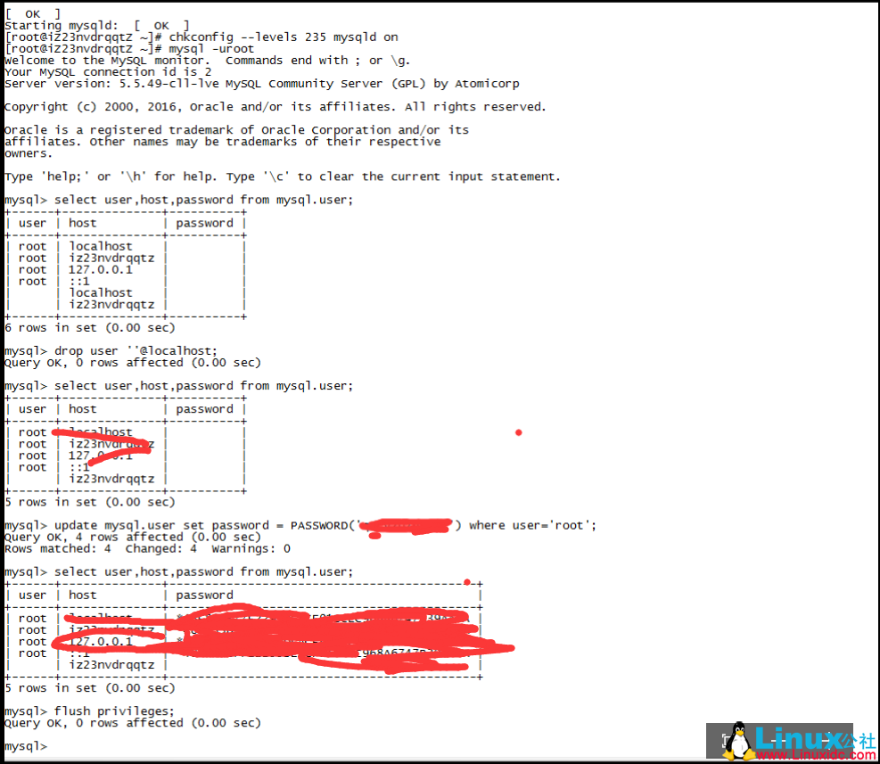 MySQL 无法远程访问的解决方案