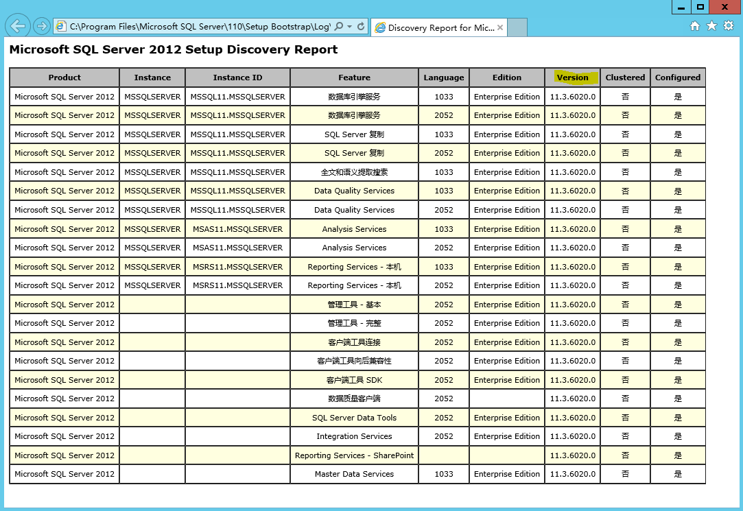 八大方法搞清“我是谁”之 SQL Server 版本查询