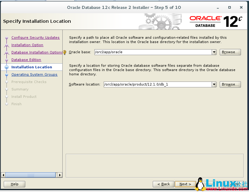 CentOS 7 安装 Oracle 12c 图文详解