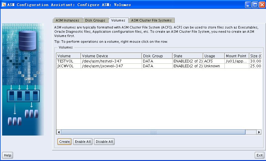OEL6.5_X86 平台部署 Oracle 11gR2 RAC 并配置 ACFS