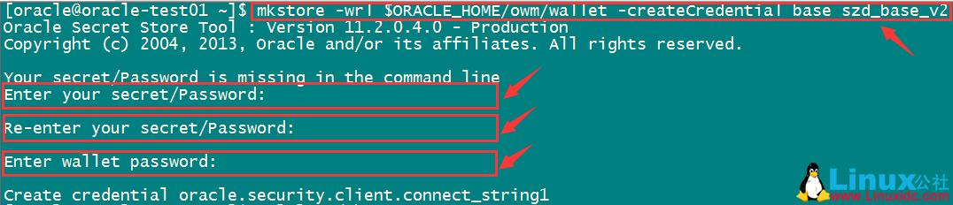使用 Oracle 的 Security External Password Store 功能实现无密码登录数据库 使用 Oracle 的 Security External Password Store 功能实现无密码登录数据库