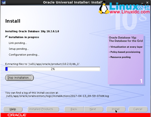Red Hat Linux 6.4 安装 Oracle 10g 及问题解决