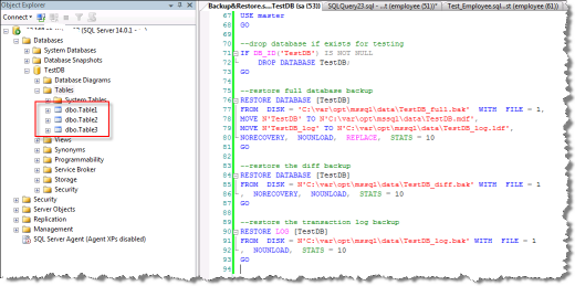 MSSQL On Linux 备份与还原