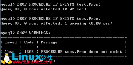 MySQL 中的存储过程和函数