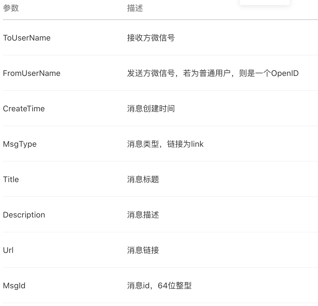 微信公众号 - 其他消息