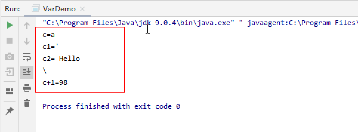 变量的数据类型