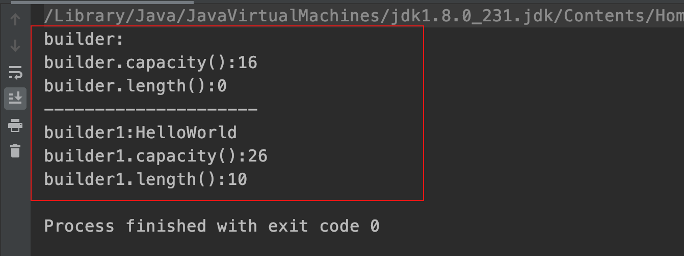 字符串 -StringBuilder