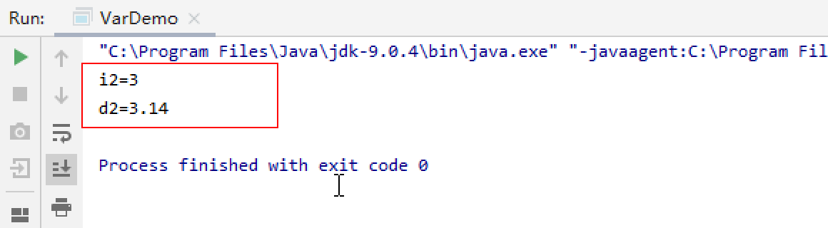 变量数据类型的转换