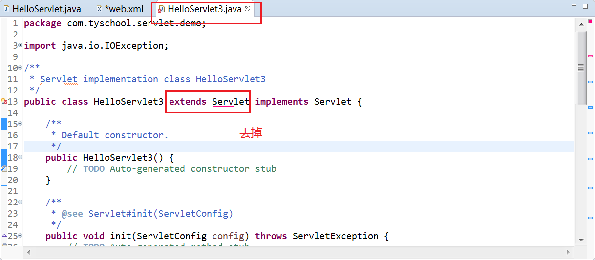 Servlet 生命周期