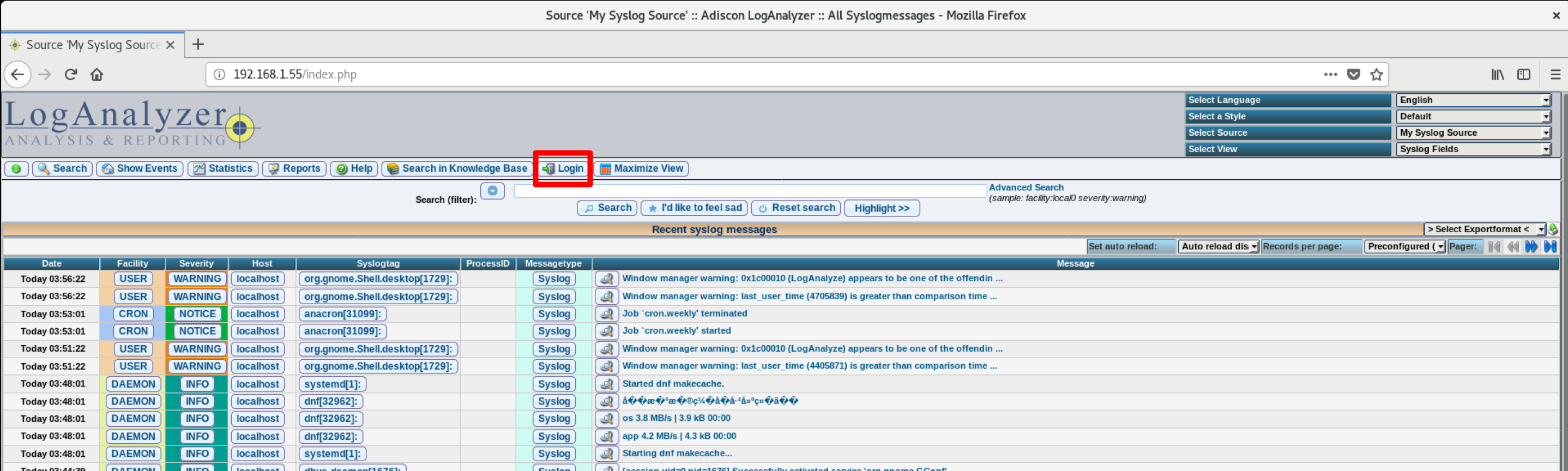 构建可视化日志管理服务器 构建可视化日志管理服务器
