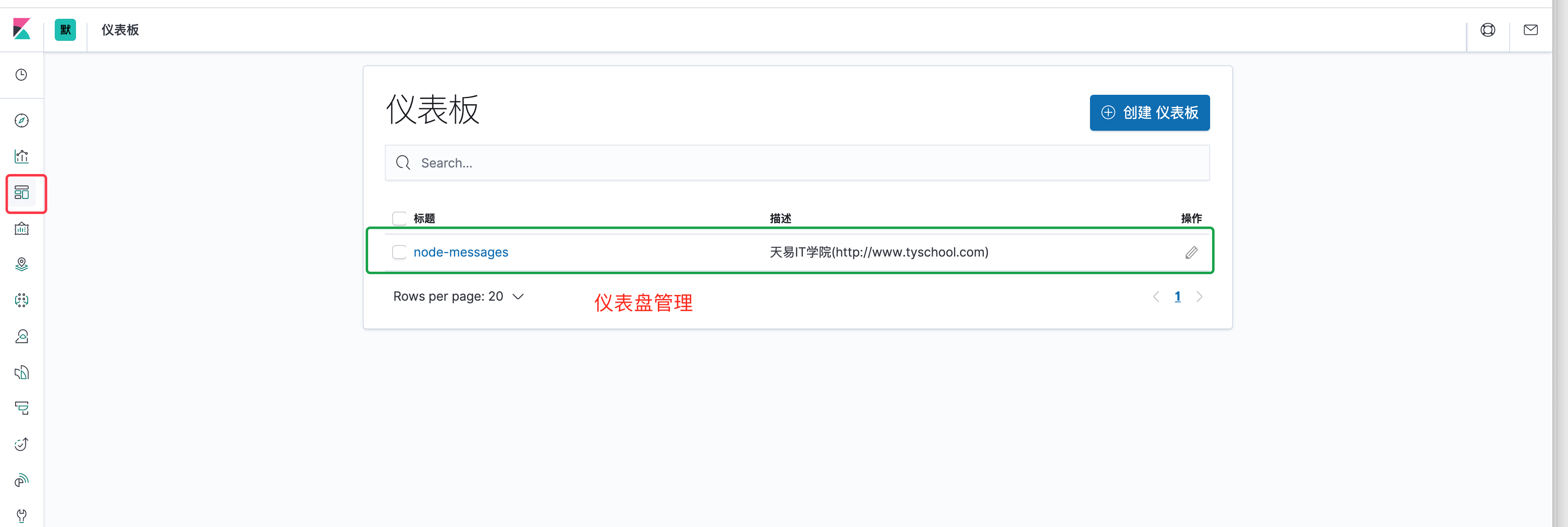ELK-kibana 数据展示