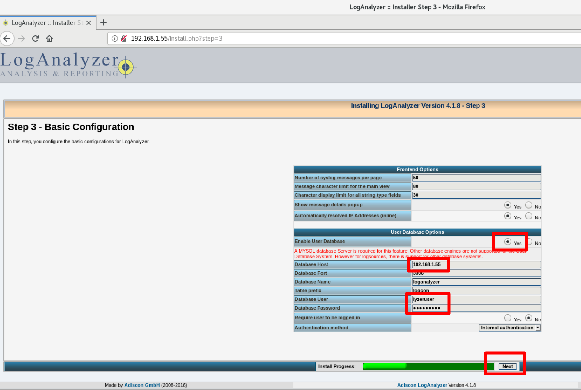 构建可视化日志管理服务器 构建可视化日志管理服务器