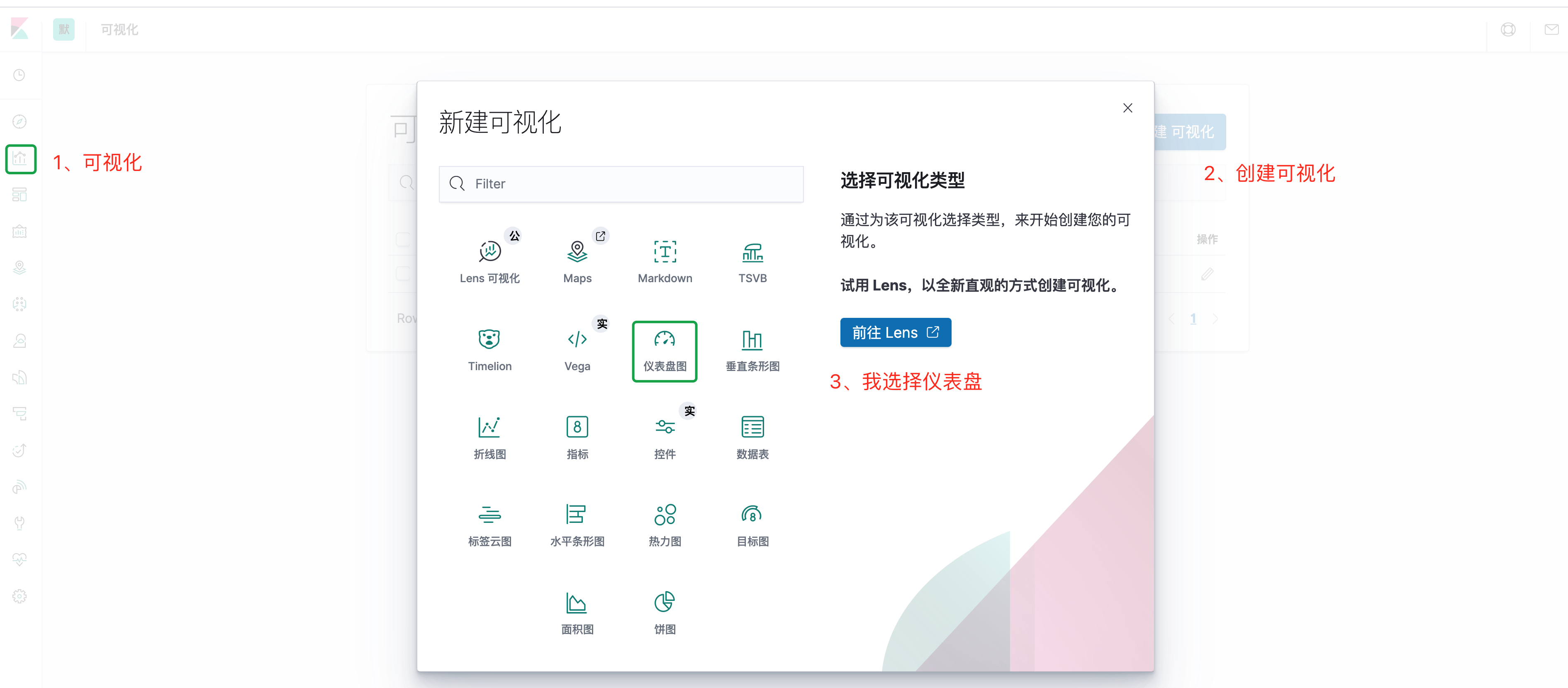 ELK-kibana 数据展示