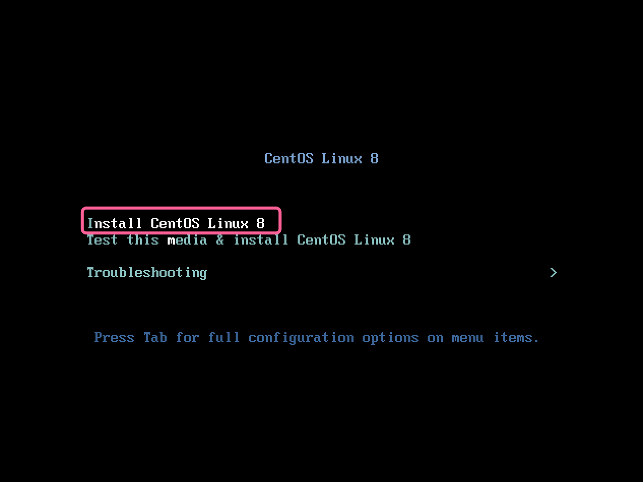安装 CentOS 8 linux 系统 安装 CentOS 8 linux 系统