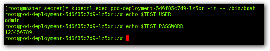Pod 的存储之 Secret Pod 的存储之 Secret