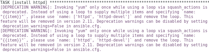 Ansible-playbook 剧本