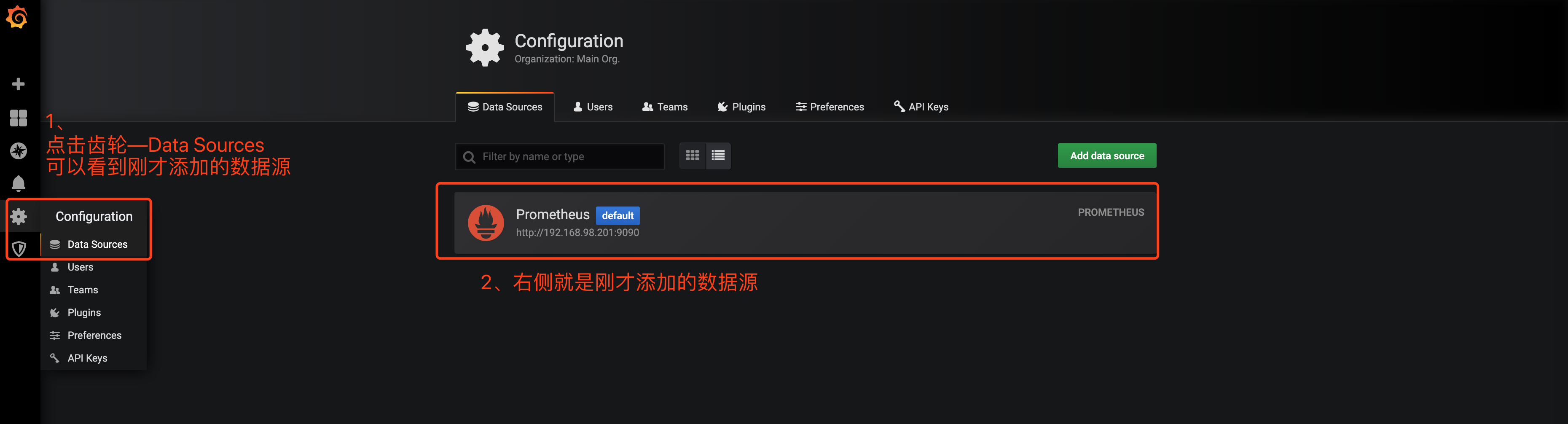 prometheus+Grafana 数据展示 prometheus+Grafana 数据展示