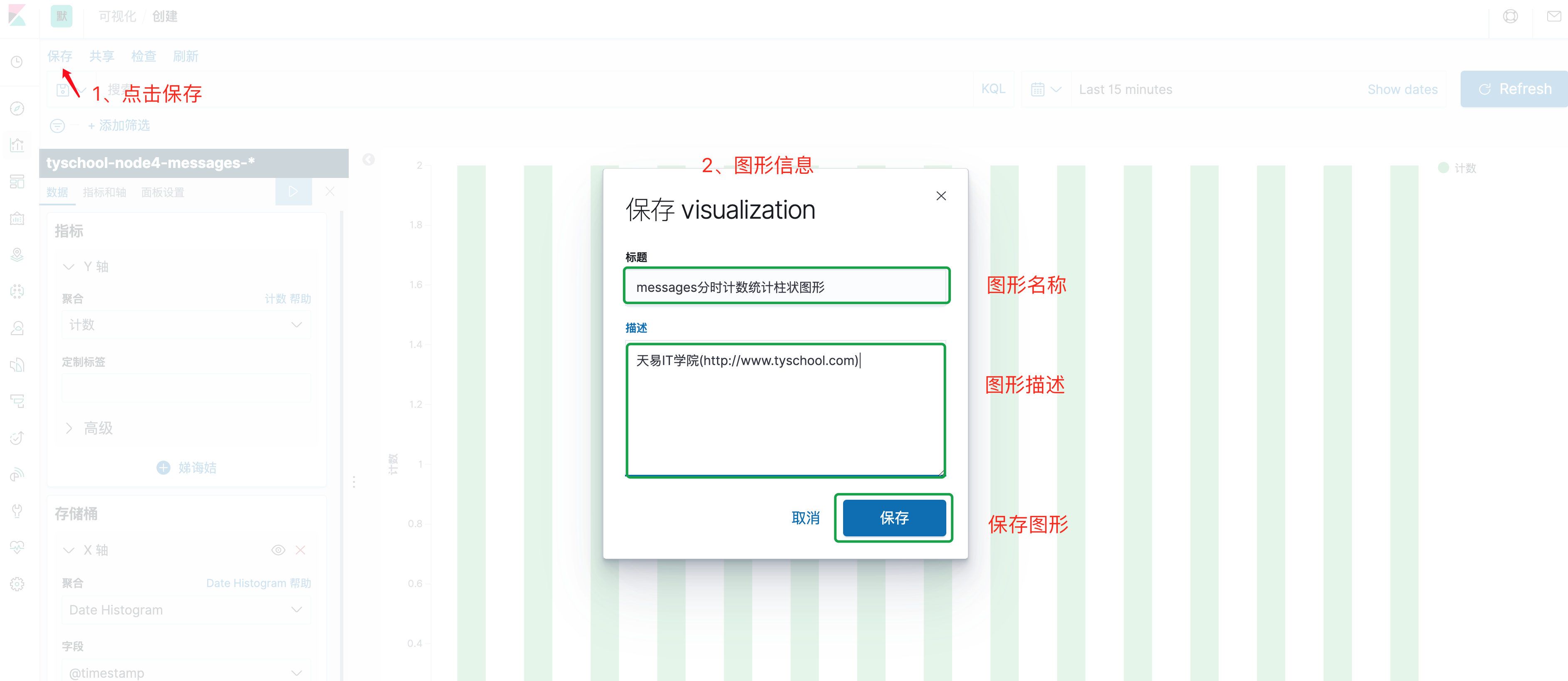 ELK-kibana 数据展示