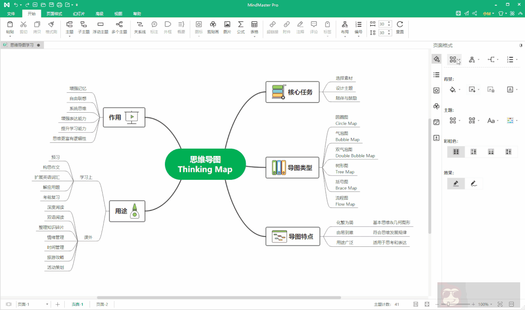 Mindmaster 思维导图软件